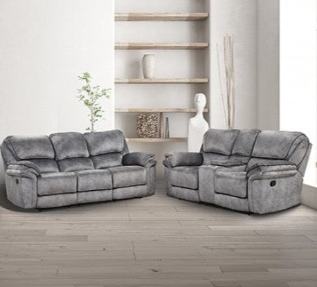 Aiden Reclining Sofa and Loveseat