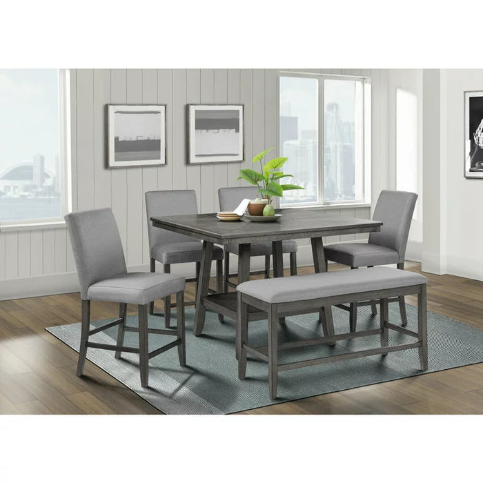 Seneca Gray Pub Table