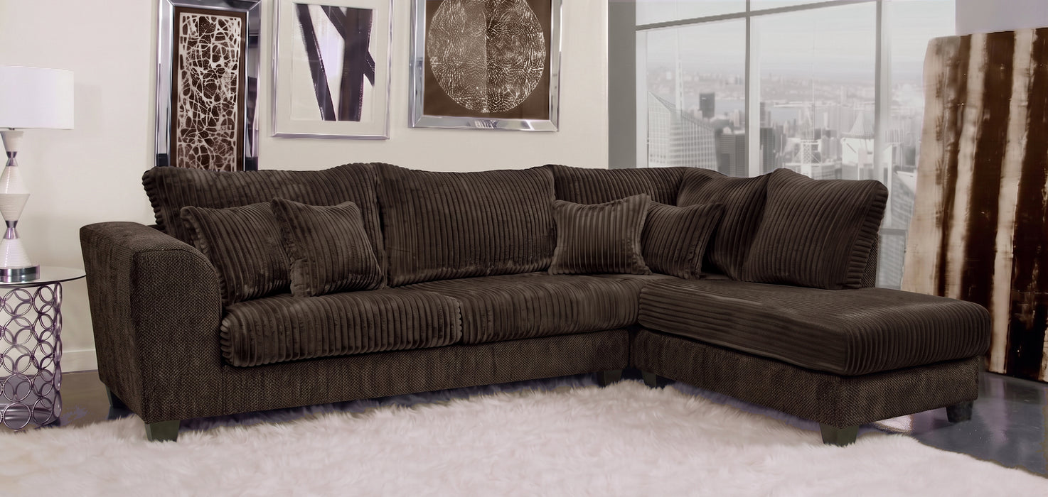 Danielle Velvet Corduroy Sectional CHOOSE YOUR COLOR!!