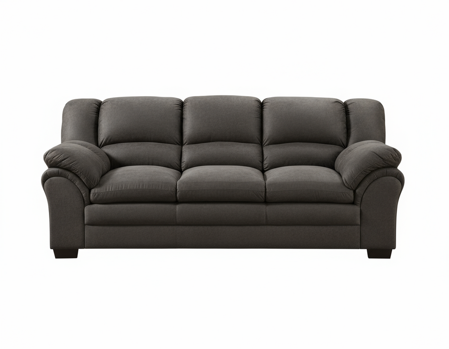 Traverse Gray Sofa and Loveseat