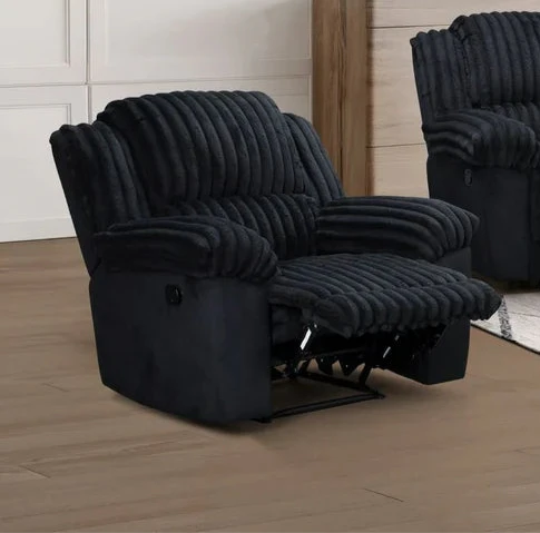 Diamond Black Recliner