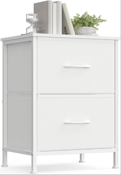 Vekner Two-Drawer Nightstand Choose Your Color!