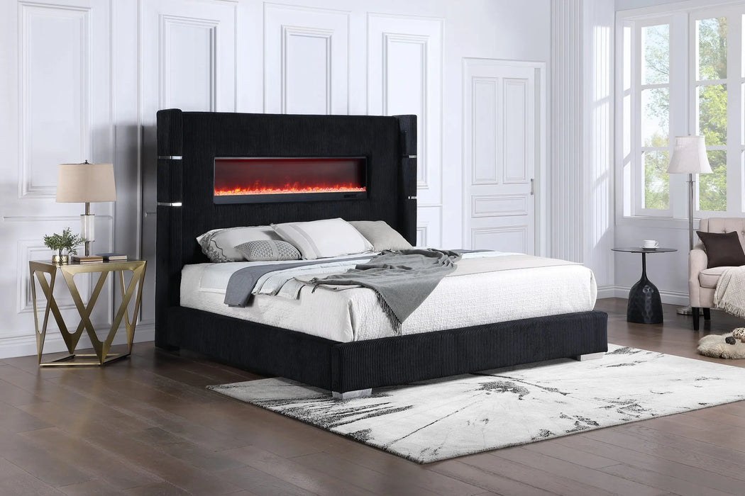 Izzy Fireplace Bed Frame