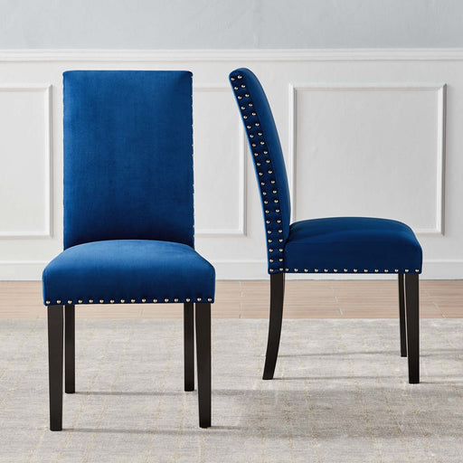 Evana Blue Box of 2 Chairs