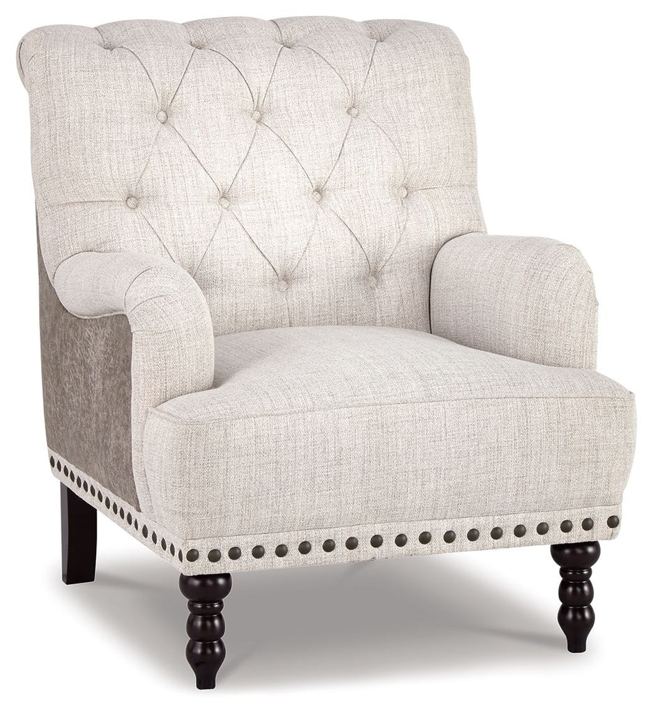 Drakelle mahogany best sale accent chair