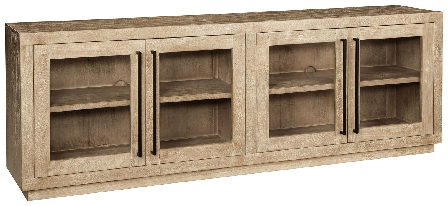 Belenburg - Washed Brown - Accent Cabinet - Horizontal