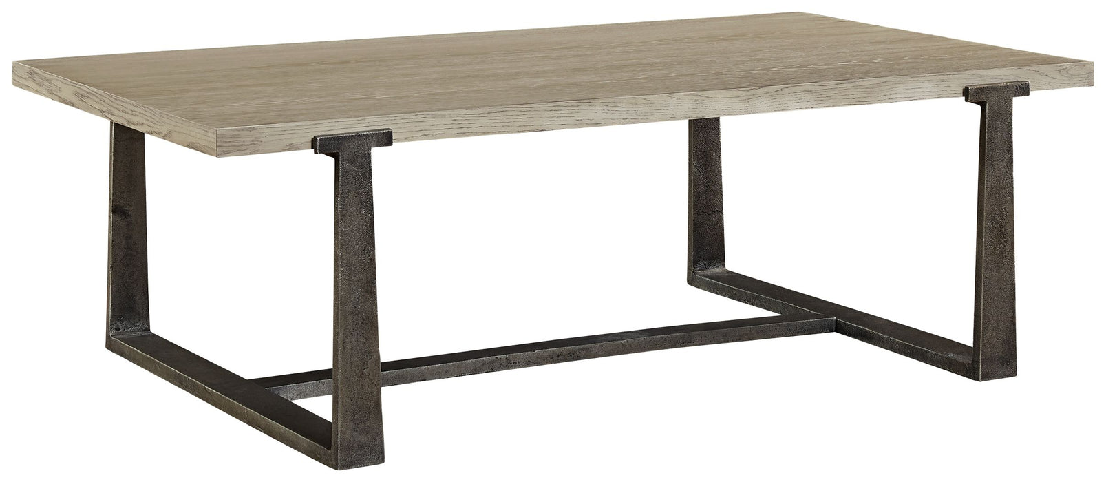 Dalenville - Gray - Rectangular Cocktail Table