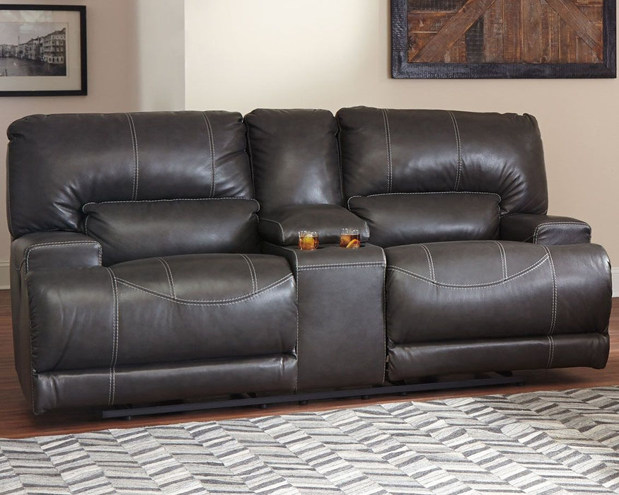 Mccaskill - Reclining Loveseat With Console