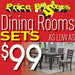 Dining Rooms Starting @ $99