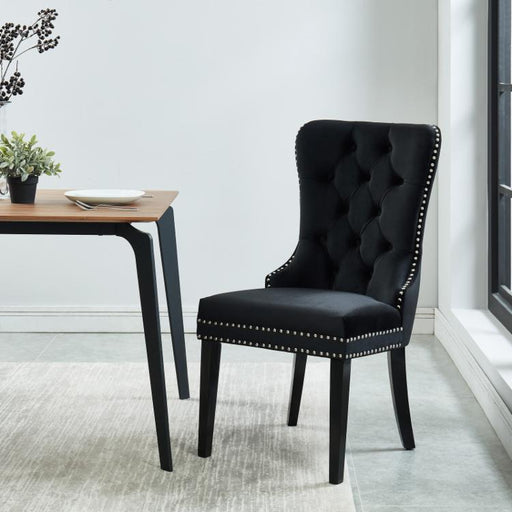 Rosalie Black Box of 2 Chairs