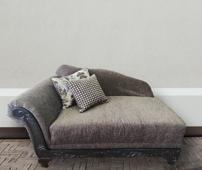 Continental Gray Chaise