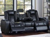 London Black Reclining Sofa