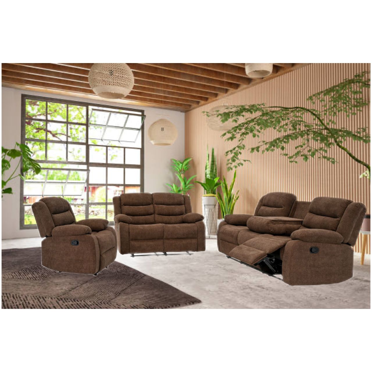 Reclining Sofa and Loveseat Sets