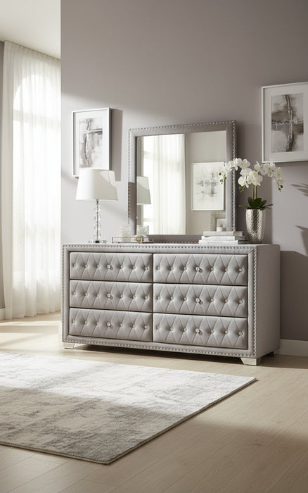 Angel Silver Dresser Mirror