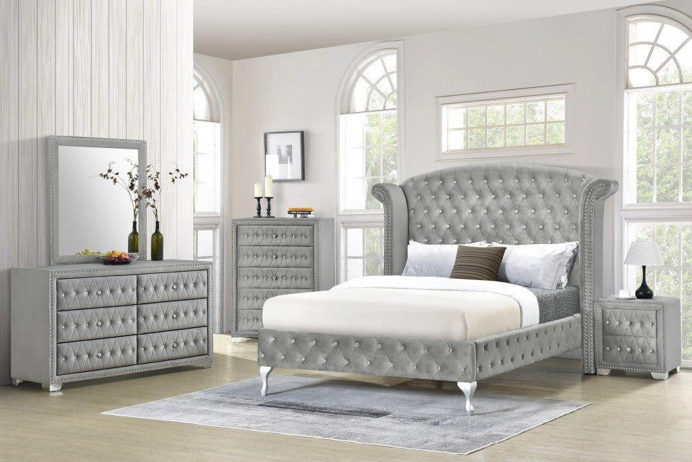Angel Silver Bed Choose Your Size