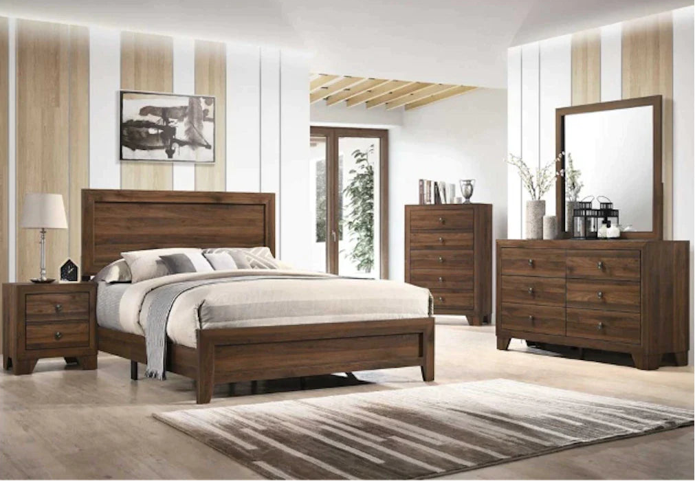 Billie Dresser Mirror and Bed Choose Your Size