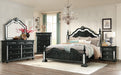 Diana Black Dresser Mirror and Bed Choose Your Size
