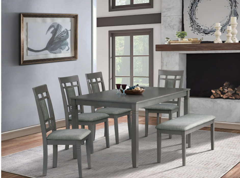 Dusk Dining Table 4 Chairs Bench Price Busters Furniture