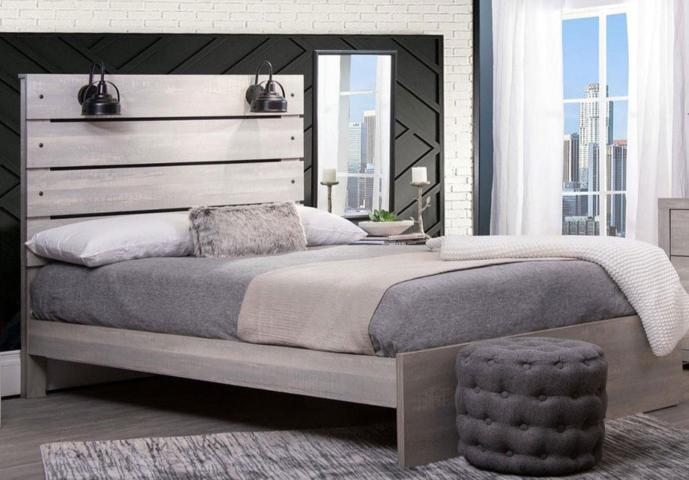 Linwood White Bed Choose Your Size