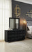 Ella Black Dresser Mirror