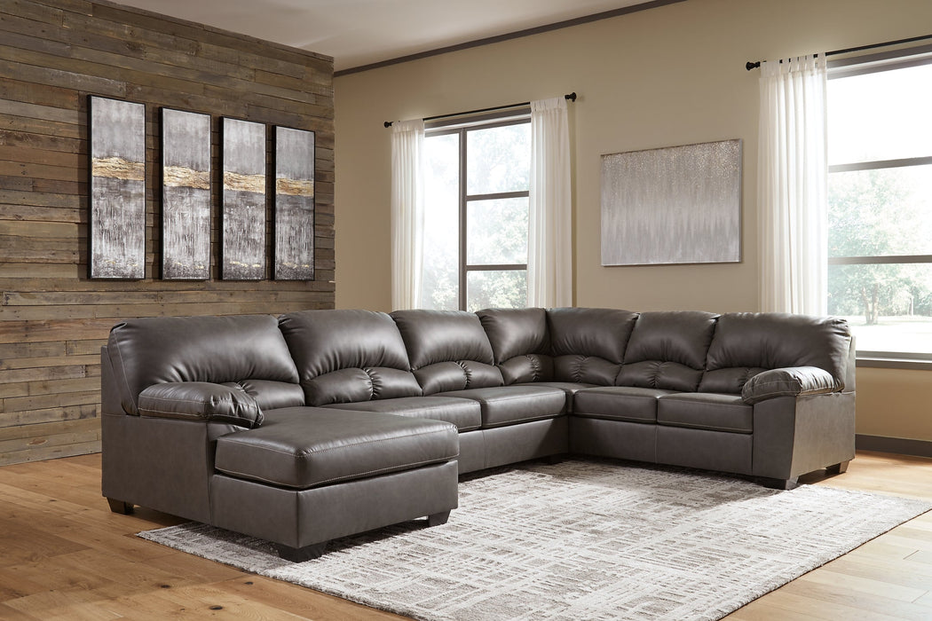 Aberton 3-Piece Sectional with Chaise