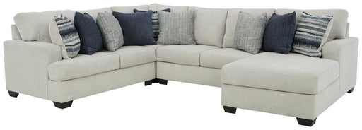 Lowder 4-Piece Sectional with Chaise