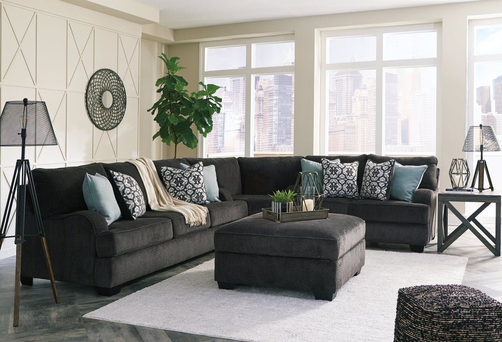Charenton 3-Piece Sectional with Ottoman