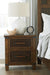 Wyattfield Queen Panel Bed with Storage with Mirrored Dresser, Chest and Nightstand