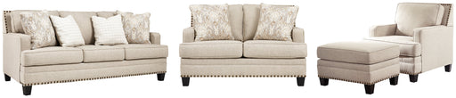 Claredon Sofa, Loveseat, Chair and Ottoman